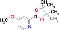 4-Methoxy-2-(4,4,5,5-tetramethyl-1,3,2-dioxaborolan-2-yl)pyridine