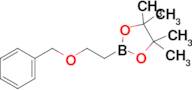 2-(2-(Benzyloxy)ethyl)-4,4,5,5-tetramethyl-1,3,2-dioxaborolane