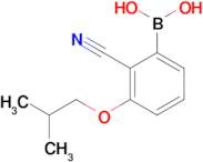 [2-Cyano-3-(2-methylpropoxy)phenyl]boronic acid