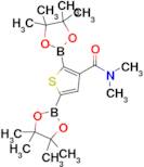 N,N-Dimethyl-2,5-bis(4,4,5,5-tetramethyl-1,3,2-dioxaborolan-2-yl)thiophene-3-carboxamide