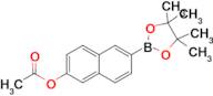 Acetic acid 6-(4,4,5,5-tetramethyl-[1,3,2]dioxaborolan-2-yl)-naphthalen-2-yl ester