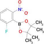 2-(2-Fluoro-6-nitrophenyl)-4,4,5,5-tetramethyl-1,3,2-dioxaborolane