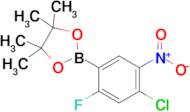 2-(4-Chloro-2-fluoro-5-nitrophenyl)-4,4,5,5-tetramethyl-1,3,2-dioxaborolane