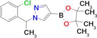 1-(1-(2-Chlorophenyl)ethyl)-4-(4,4,5,5-tetramethyl-1,3,2-dioxaborolan-2-yl)-1H-pyrazole