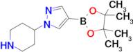 4-(4-(4,4,5,5-Tetramethyl-1,3,2-dioxaborolan-2-yl)-1H-pyrazol-1-yl)piperidine