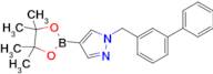 1-([1,1'-Biphenyl]-3-ylmethyl)-4-(4,4,5,5-tetramethyl-1,3,2-dioxaborolan-2-yl)-1H-pyrazole