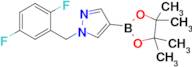 1-(2,5-difluorobenzyl)-4-(4,4,5,5-tetramethyl-1,3,2-dioxaborolan-2-yl)-1H-pyrazole