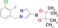 1-(3-Chloro-2-fluorobenzyl)-4-(4,4,5,5-tetramethyl-1,3,2-dioxaborolan-2-yl)-1H-pyrazole