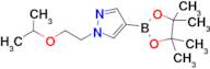 1-(2-Isopropoxyethyl)-4-(4,4,5,5-tetramethyl-[1,3,2]dioxaborolan-2-yl)-1H-pyrazole