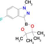 5-Fluoro-1-methyl-3-(4,4,5,5-tetramethyl-1,3,2-dioxaborolan-2-yl)-indazole