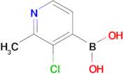 3-Chloro-2-methylpyridine-4-boronic acid