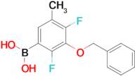 [3-(Benzyloxy)-2,4-difluoro-5-methylphenyl]boronic acid