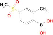 (4-Methanesulfonyl-2-methylphenyl)boronic acid