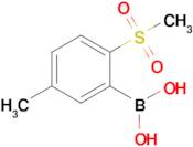 (2-Methanesulfonyl-5-methylphenyl)boronic acid