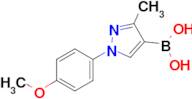 [1-(4-Methoxyphenyl)-3-methylpyrazol-4-yl]boronic acid