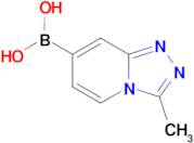 {3-Methyl-[1,2,4]triazolo[4,3-a]pyridin-7-yl}boronic acid