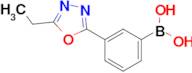 [3-(5-Ethyl-1,3,4-oxadiazol-2-yl)phenyl]boronic acid