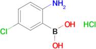 (2-Amino-5-chlorophenyl)boronic acid hydrochloride