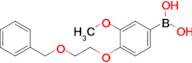 {4-[2-(Benzyloxy)ethoxy]-3-methoxyphenyl}boronic acid