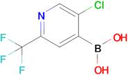 [5-Chloro-2-(trifluoromethyl)pyridin-4-yl]boronic acid