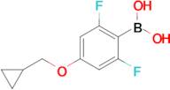 [4-(Cyclopropylmethoxy)-2,6-difluorophenyl]boronic acid