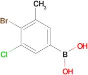 4-Bromo-3-chloro-5-methylphenylboronic acid