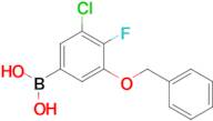 [3-(Benzyloxy)-5-chloro-4-fluorophenyl]boronic acid