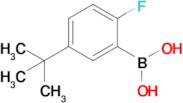 (5-tert-Butyl-2-fluorophenyl)boronic acid