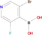 (3-Bromo-5-fluoropyridin-4-yl)boronic acid