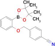 4-[2-(4,4,5,5-Tetramethyl-[1,3,2]dioxaborolan-2-yl)-phenoxymethyl]-benzonitrile