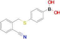 [4-[(2-Cyanobenzyl)thio]phenyl]boronic acid