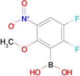 (2,3-Difluoro-6-methoxy-5-nitrophenyl)boronic acid