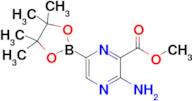 Methyl 3-amino-6-(4,4,5,5-tetramethyl-1,3,2-dioxaborolan-2-yl)pyrazine-2-carboxylate