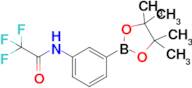 2,2,2-Trifluoro-N-(3-(4,4,5,5-tetramethyl-1,3,2-dioxaborolan-2-yl)phenyl)acetamide