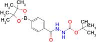 tert-Butyl 2-(4-(4,4,5,5-tetramethyl-1,3,2-dioxaborolan-2-yl)benzoyl)hydrazinecarboxylate