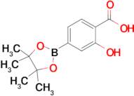 2-Hydroxy-4-(4,4,5,5-tetramethyl-1,3,2-dioxaborolan-2-yl)benzoic acid