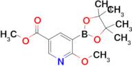 Methyl 6-methoxy-5-(4,4,5,5-tetramethyl-1,3,2-dioxaborolan-2-yl)nicotinate