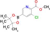 Methyl 3-chloro-5-(4,4,5,5-tetramethyl-1,3,2-dioxaborolan-2-yl)picolinate