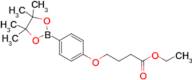 4-[4-(4,4,5,5-Tetramethyl-[1,3,2]dioxaborolan-2-yl)-phenoxy]-butyric acid ethyl ester