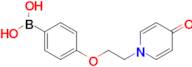 1-[2-(4-Boronophenoxy)ethyl]-1,4-dihydropyridin-4-one