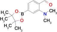 2-(Dimethylamino)-4-(4,4,5,5-tetramethyl-1,3,2-dioxaborolan-2-yl)benzaldehyde