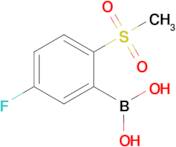 (5-Fluoro-2-methanesulfonylphenyl)boronic acid