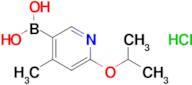 (6-Isopropoxy-4-methylpyridin-3-yl)boronic acid hydrochloride