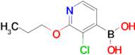 3-Chloro-2-propoxypyridine-4-boronic acid