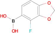 (4-Fluorobenzo[d][1,3]dioxol-5-yl)boronic acid