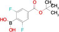 4-(tert-Butoxycarbonyl)-2,6-difluorophenylboronic acid