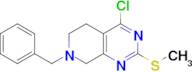 7-Benzyl-4-chloro-2-(methylthio)-5,6,7,8-tetrahydropyrido[3,4-d]pyrimidine