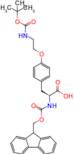 (S)-2-((((9H-Fluoren-9-yl)methoxy)carbonyl)amino)-3-(4-(2-((tert-butoxycarbonyl)amino)ethoxy)phenyl)propanoic acid