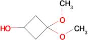 3,3-Dimethoxycyclobutan-1-ol