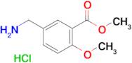 Methyl 5-(aminomethyl)-2-methoxybenzoate hydrochloride